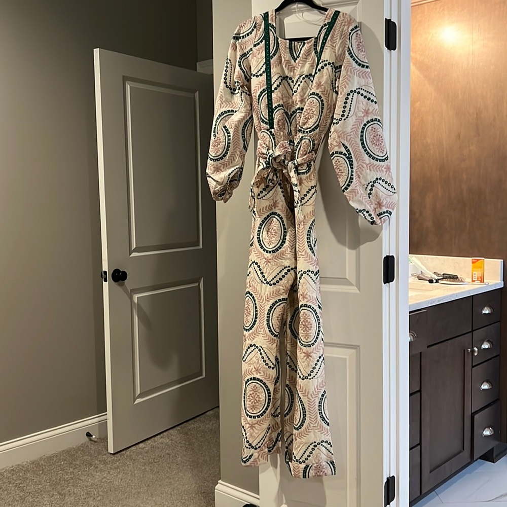 Embroidered jumpsuit